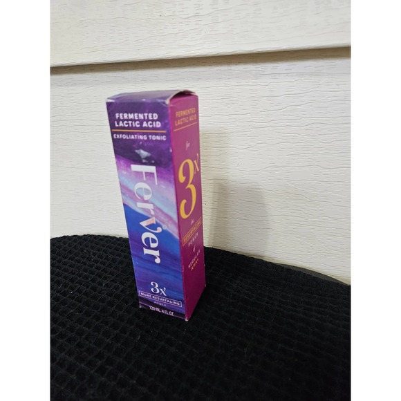 NIB! Ferver Fermented Lactic Acid Exfoliating Toner ~ 120ml / 4oz. - Picture 5 of 8